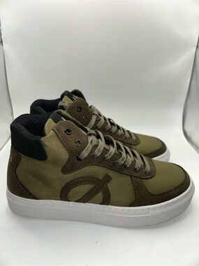 Loci style Eleven high top sneaker khaki and black size 36 NIB